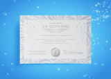 Foil Stamped Tooth Fairy Certificates